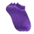 VANCL Ronan 3-Pack Plain Ankle Socks (Men) Purple SKU:168963