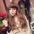 2012 the most popular fashion wigs,real hair,long hair,European and American fashion wig.Long hair Short hair