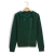 VANCL Asymmetric Zip Solid Hoodie (Women) Dark Green SKU:182247