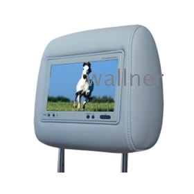 7 inch  6 car headrest lcd monitor for with IR