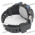 Sport Búvárkodás Dual Time Display Wrist Watch w / ébresztőóra / Stopper - fekete + kék (1 x CR2016) SKU: 117651