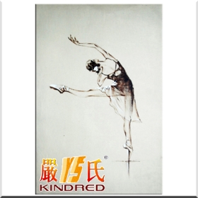 24x36 inch？Art Pure Hand-painted Character Oil Painting: Perfect Dance yspt1002315
