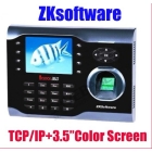 free shipping ZKSoftware iclcok 360 Biometric Fingerprint Attendance Time Clock + WIFI +TCP/IP