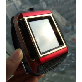 free shipping W08 Watch Phone Mobile Waterproof Quad Band +bluetooth 