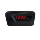 free shipping V6 Table Clock Spy hidden Camera mini DVR Motion Detection 720p H.264 #Black