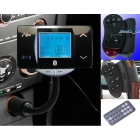 free shipping  Sell one like this Bluetooth V 2.0 Handsfree Car Kit FM Transmitter USB SD