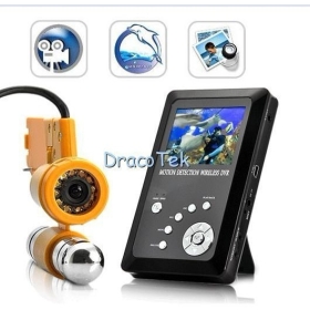 free shipping Professional Underwater CCD Video recorder Camera with Wireless monitor and DVR
