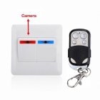 free shipping Wall Light Switch spy Camera Motion Detection Hidden DVR video recorder F1