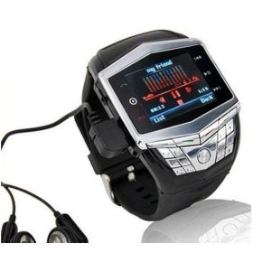 free shipping GD910 Wrist Watch Cell Phone Mobile Bluetooth GSM  Screen-Quad band w