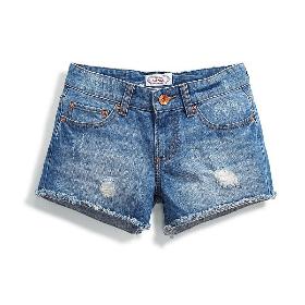 VANCL Adele logoro denim Shorts (donne) Blu SKU: 193489