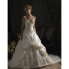 High quality!2010 style /A-Line Applique taffeta fold for brides wedding dresses 