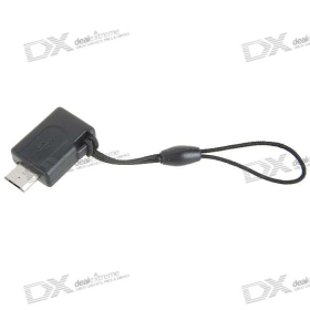 (Csak Nagykereskedelmi) Mini USB Micro USB Adapter / átalakító kulcstartó SKU: 35005