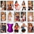 Livraison gratuite + gros NOUVEAU corset sexy de lingerie bustier + G -String Taille: S / M / L / XL CB08
