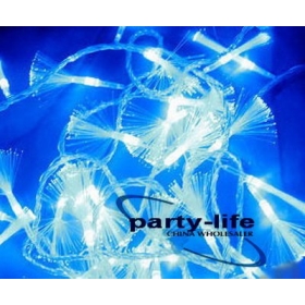 blue Optic fiber 10M 100LED string lights for wedding party decorate,Christmas light, 30pcs/lot 