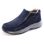 VANCL Stitching Detail Nubuck Casual Shoes Blue SKU:26260