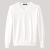 VANCL Basic V Neck Jumper(MEN) White SKU:7763