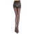 VANCL Silky Texture Jacquard Tights (20D) Black SKU:50886