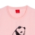 VANCL [VT] Panda Bike T-Shirt (Women's) Light Pink SKU:41101