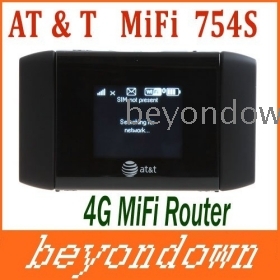 Dropshipping AT&T  Wireless Mobile Hotspot WiFi Elevate 4G MiFi Router Aircard 75 Free Shipping