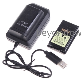 High qulity 5 in 1 USB 4800mAh Battery Pack & Charger Cable Kit For -360