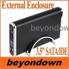 High quality USB 2.0 3.5" SATA/IDE HDD External Enclosure Hard Drive Disk HDD Case 