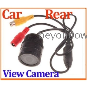 Dropshipping High quality Mini Car Rear Camera Wide Angle Car Rear View IR Reverse Backup Camera,Free Shipping 
