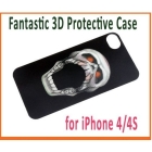 Dropshipping Fantastic 3D Skull Protective Hard Back Case Cover Skin for   4/ Free Shipping 