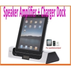 Dropshipping iPEGA USB Audio HiFi Speaker Amplifier + Charger Dock for    Alarm Clock,Free Shipping
