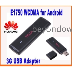 Dropshipping Huawei E1750 WCDMA 3G Wireless Network Card USB Modem Adapter for PC Tablet SIM Card HSDPA  GPRS Android System Support 