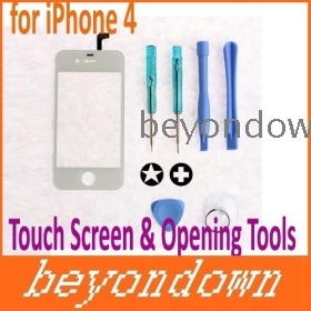 Dropshipping White Replacement LCD  Screen & Opening Tools for iFree Shipping