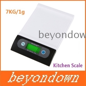 High quality 7KG/1G Digital LCD Electronic Kitchen Scales Parcel Food Weight NEW 