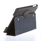 High quality PU Leather Smart Case Skin Magnetic Cover Stand for   Mini Tablet Brown , Free / Drop Shipping C1521 