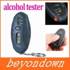 High quality Digital LCD Alcohol Tester Analyzer Breath Breathalyzer, freeshipping