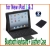Dropshipping tastiera Bluetooth senza fili Case + Leather per il nuovo iPad 2 del iPad 3 impermeabile ed antipolvere della tastiera QWERTY spedizione gratuita
