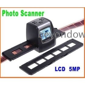 Best Selling! 5MP Digital Film Scanner/Converter 35mm USB LCD Slide Film Negative Photo Scanner 2.36" TFT ,Free Shipping
