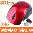 High quality 2.4G Wireless Optical Mouse Mice + Mini USB Dongle C232R Free Shipping 