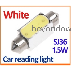 high quality Super Bright 1.5W LED SJ36 170 degree viewing angle Car Bulb Reading Light Lamp,car interior light