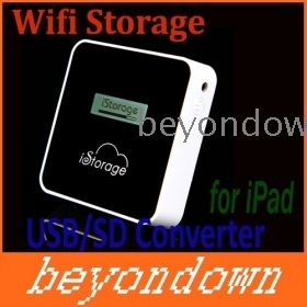 High quality Portable Wifi Wireless Storage USB/SD Converter for /iPhone Free Shipping