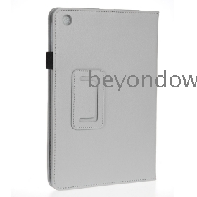 High quality  For   Mini, PU Leather Magnetic Smart Case Skin Cover Stand Gray, Free / Drop Shipping C1514