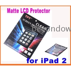 Dropshipping Clear Matte LCD Screen Protector Guard Film & Cleaning Cloth for  2 ,Anti-reflection and Anti-scratch,Free Shipping 