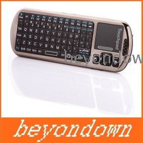 Freeshipping Via EMS 5pcs/lot iPazzPort Mini  Keyboard with Smart/Android TV IR Remote & Voice 