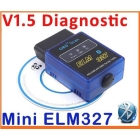 Wholesale 5pcs/lot ELM327 V1.5 Mini Bluetooth ELM 327 OBDII OBD-II OBD2 Protocols Auto Diagnostic Scanner Tool 