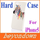 High quality New Fashion PC Protective Hard Back Phone Case Cover Bag Skin for  iG 5th Zebra Style, Free Shipping+Drop Shipping 