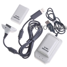 High qulity  5 in 1 USB 4800mAh Battery Pack & Charger Cable Kit For -360