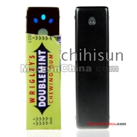 Free shipping New Mini Video Audio Spy Camera - Chewing Gum Wrapper Sized New Mini Chewing Gum Vidio Audio hidden SPY Camera recorder