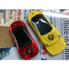 Free shipping  Unlocked NEW Quad band Car mobile SIM slide sports car cell phone F8 Hot salling  good gift F599+