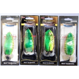 Heet !20st pak 85mm SAKURA Kikker Baits Kunstaas Topwater Swim Bait Mixed --- 010