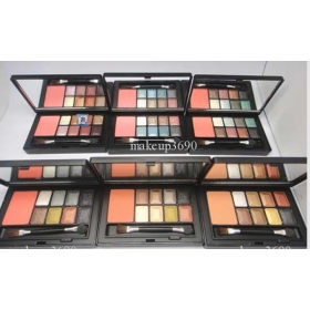 12pcs 8 colori di ombretti in polvere e 1 & 1 blush palette 40g - 21