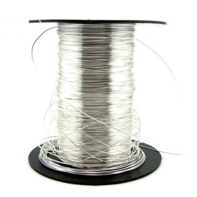 Livraison gratuite 3meters / lot 925 Sterling Silver Wire 0.5mm XS006