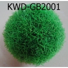 Free shipping Artificial plastic grass  topiary grass ball  48cm